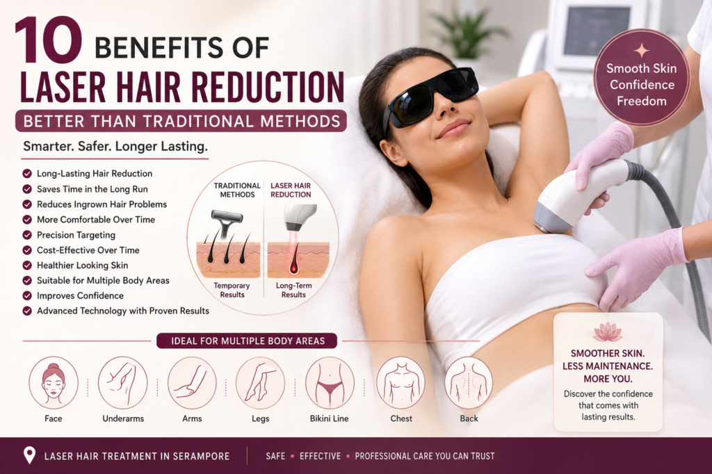 Benefits of Laser Hair Reduction
