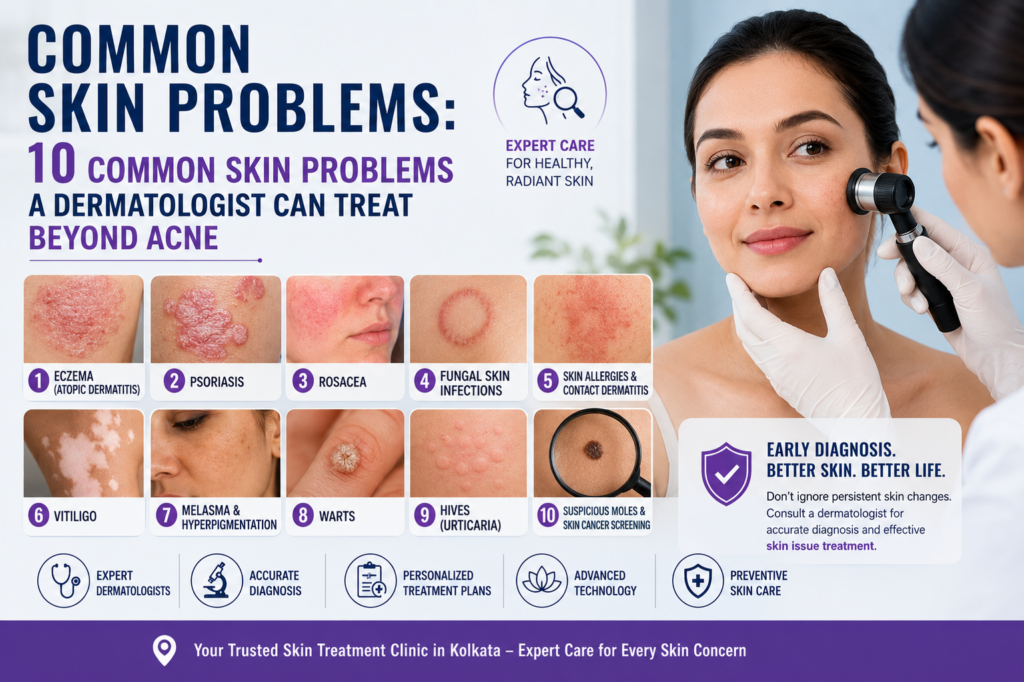 common skin problems