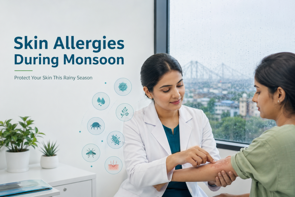 skin allergies during monsoon in Howrah