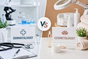Dermatologist vs. Cosmetologist — Who Do You Actually Need?