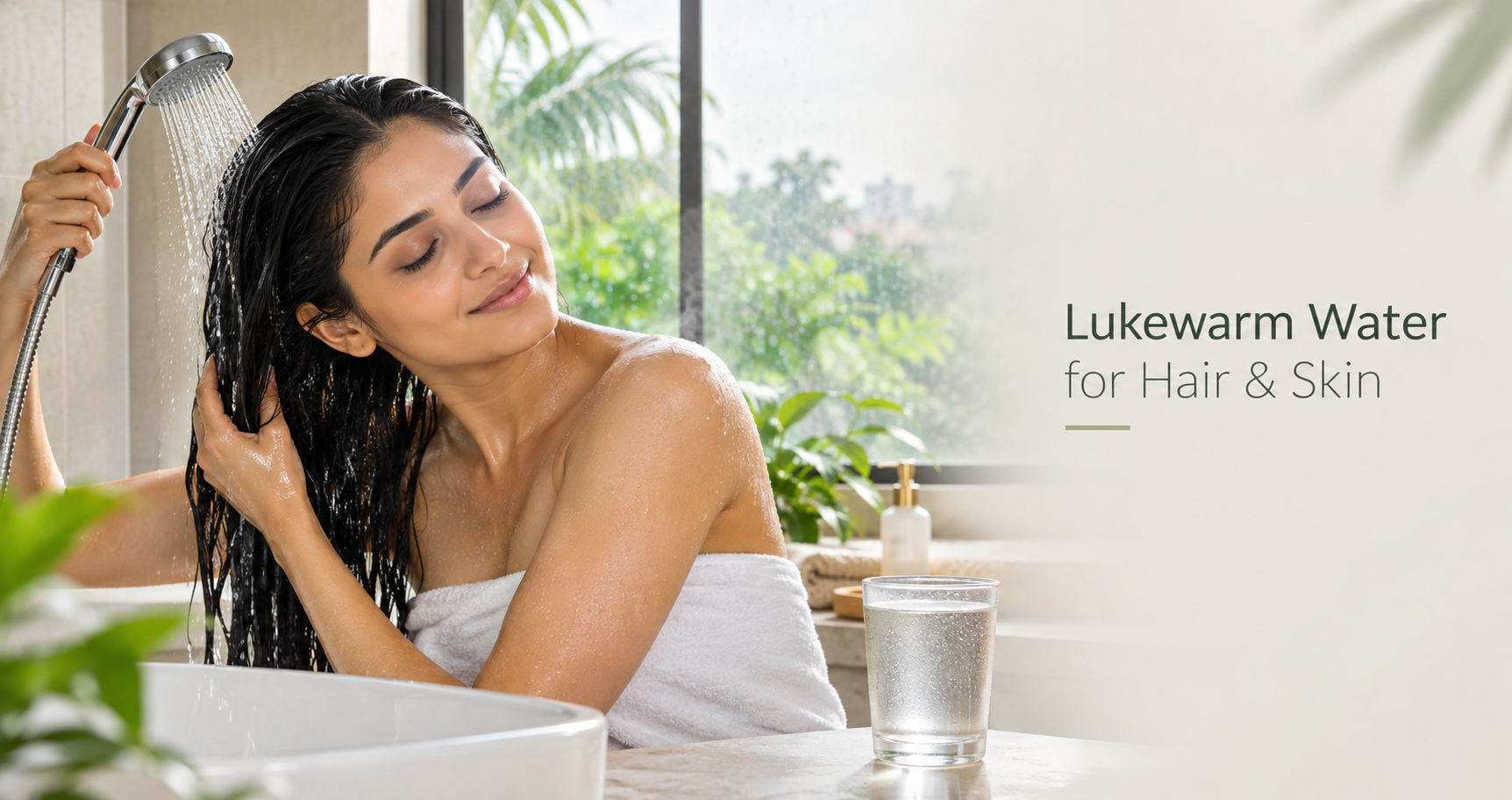 Benefits of Lukewarm Water for Hair and Skin